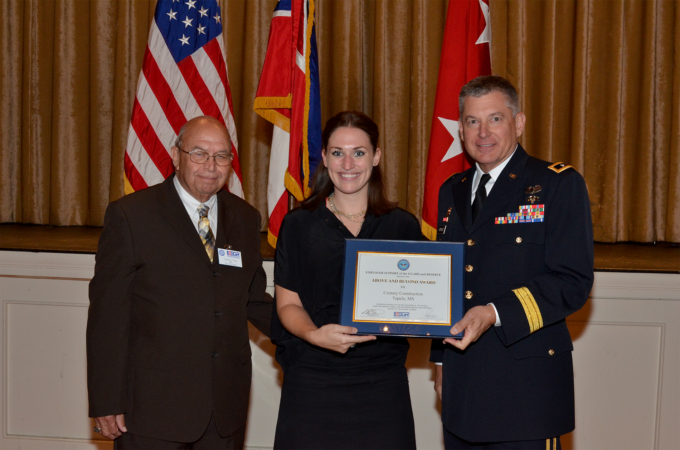Century Construction receives "Above and Beyond" award from MS ESGR.