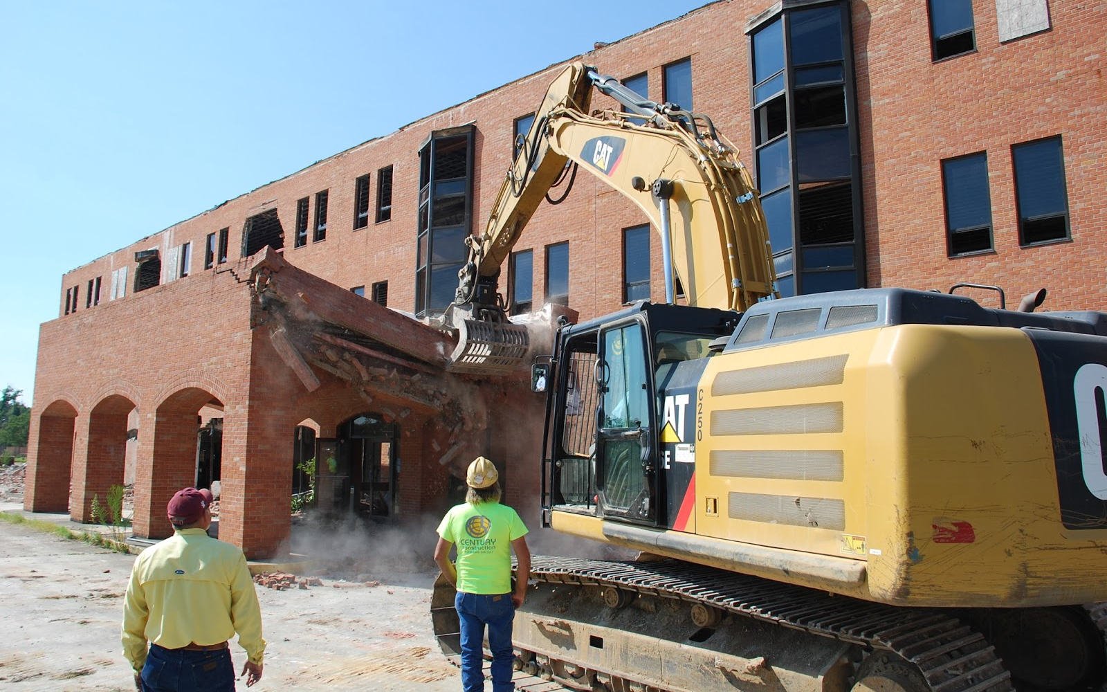 Winston Medical Center Demolition by Century Construction